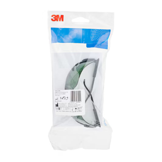 3M™ SecureFit™ 400 Schutzbrille, schwarz/brauner Rahmen, Scotchgard™ Anti-Beschlag- und Kratzschutzbeschichtung (K&N), braune Scheiben, SF405SGAF-BLA-EU