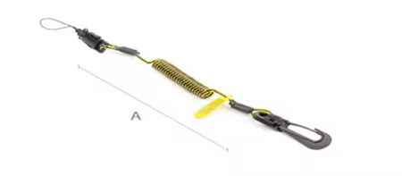 3M™ DBI-SALA® Werkzeug-Absturzsicherung Clip2Loop Coil Tether, 10 Stück, 1500060