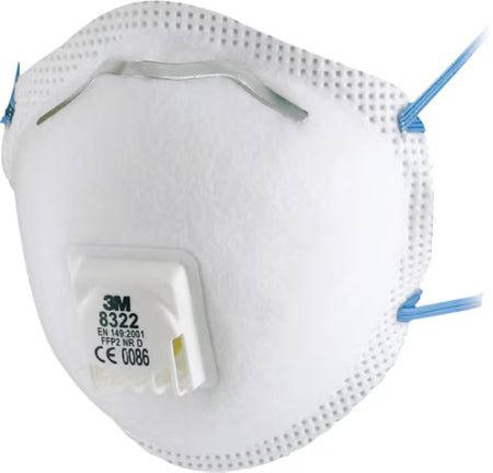3M™ Staubmaske, FFP2, mit Ventil, 8322