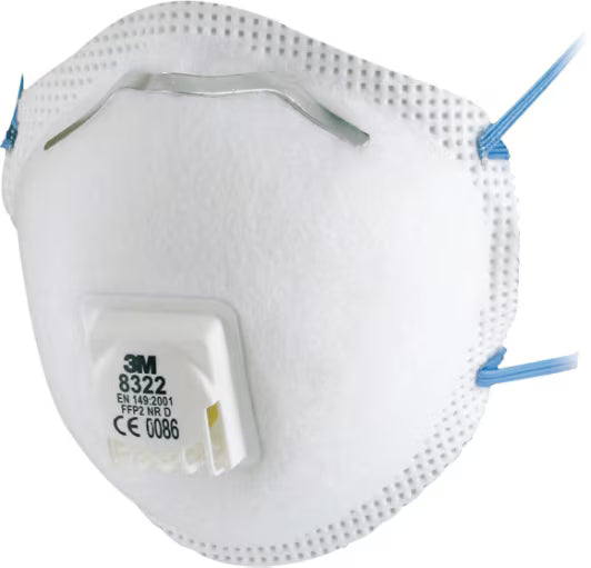 3M™ Staubmaske, FFP2, mit Ventil, 8322