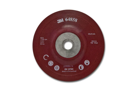 3M™ Stützteller für Fiberscheiben, flach, 125 mm, anpassungsfähig