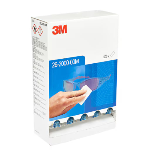 3M™ Einweg-Linsenreinigungstücher-Spender, 26-2000-00, 500/Disp