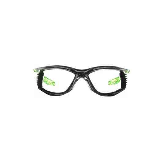 3M™ Solus™ CCS Schutzbrille, Bügel limegrün, Schaumstoffeinlage, Scotchgard™ Anti-Beschlag und kratzbeständige Beschichtung (K&N), klare Scheiben, SCCS01SGAF-GRN-F-EU, 20/Karton