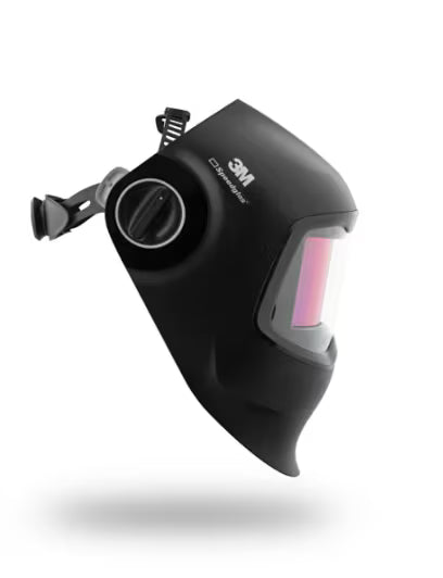 3M™ Speedglas™ Schweißhelm G5-02 mit gekrümmtem Schweißfilter, Kopfband, Reinigungstuch und Tasche, 621120