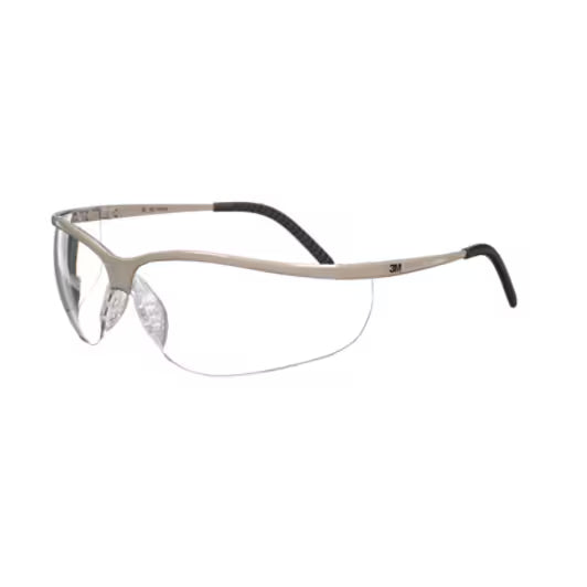 3M™ Metaliks™ Schutzbrille, Metallrahmen, kratzfest/antibeschlag, klare Gläser, 71461-00001