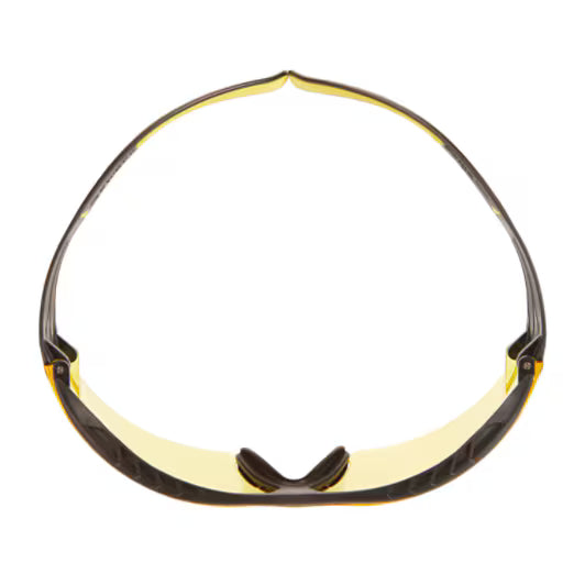 3M™ SecureFit™ 400X Schutzbrille, Gelb/Schwarz Rahmen, Scotchgard™ Anti-Beschlag und kratzfeste Beschichtung (K&N), bernsteinfarbene Gläser, SF403XSGAF-YEL-EU, 20/Karton