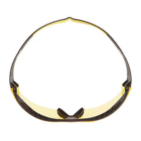 3M™ SecureFit™ 400X Schutzbrille, Gelb/Schwarz Rahmen, Scotchgard™ Anti-Beschlag und kratzfeste Beschichtung (K&N), bernsteinfarbene Gläser, SF403XSGAF-YEL-EU, 20/Karton