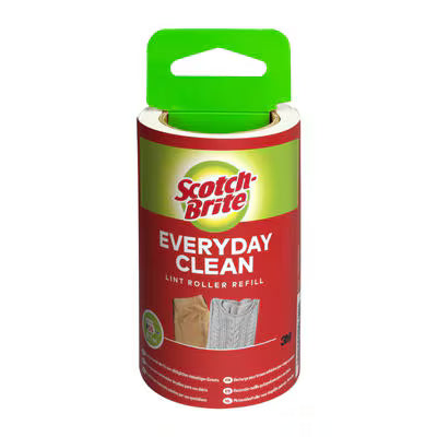 Scotch-Brite™ Everyday Clean Fusselrolle für den täglichen Gebrauch 56 Blatt Nachfüllpackung, 1/Packung
