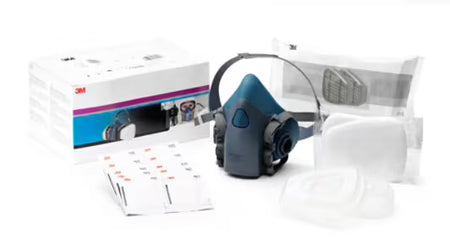 3M™ Starterset wiederverwendbare Halbmaske, A1P2 R-Filter, Größe Medium, 06772