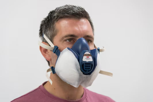 3M™ Lackierschutz für wiederverwendbare Masken, für wartungsfreie wiederverwendbare 3M™ Halbmasken der Serie 4000+, 400+