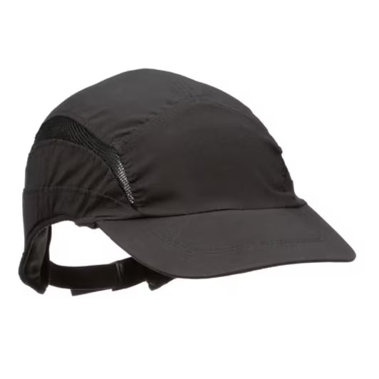3M™ First Base™ 3 Anstoßkappe 2030608, Classic, schwarz, Standardschirm, 70 mm
