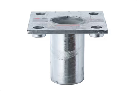 3M™ DBI-SALA® Geschlossener Raum, Einbau-Standfuß mit Topplatte, hohe Kapazität, verzinkt, 8000091