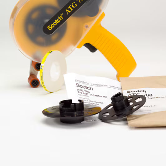 3M™ Transfer-Klebeband 465, Transparent, 50 mm x 55 m, 0,05 mm