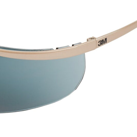3M™ Metaliks™ Schutzbrille, Metallrahmen, kratzfest/antibeschlag, graue Gläser, 71461-00004