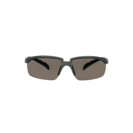 3M™ Solus™ Serie 2000, S2002SGAF-BGR, Grau/Blaugrüne Bügel, Scotchgard™ Anti-Beschlag Beschichtung, graue AC-AK Gläser, 20/Box