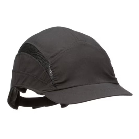 3M™ First Base™ 3 Anstoßkappe 2030610, Classic, schwarz, kurzer Schirm, 55 mm, kundenspezifisch
