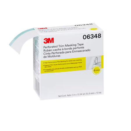 3M™ Perforiertes Abdeckband, 15 mm, hartes Band, 50,8 mm x 10 m, 06348