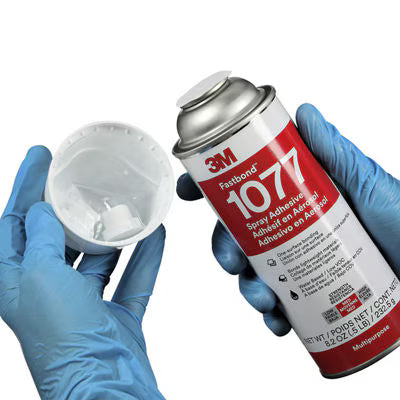 3M™ Fastbond™ Universal-Klebstoff auf Wasserbasis 1077, geringer VOC-Gehalt <6%, neutral, Nettogewicht 8,2 oz, 6 Dosen/Karton