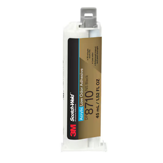 3M™ Scotch-Weld™ Geruchsarmer Acrylatklebstoff DP8710NS, Schwarz, 45 ml Duo-Pak