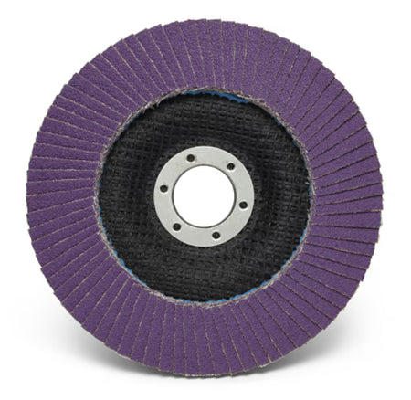 3M™ Fächerschleifscheibe 769F, T27, 115 mm x 22,23 mm, 120+