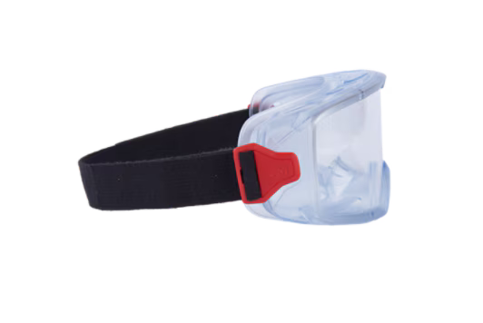 3M™ GoggleGear™ Schutzbrille der Serie 3000, PVC-Rahmen, klare AF-Scheibe, Stoffband, GG3001-AF EU
