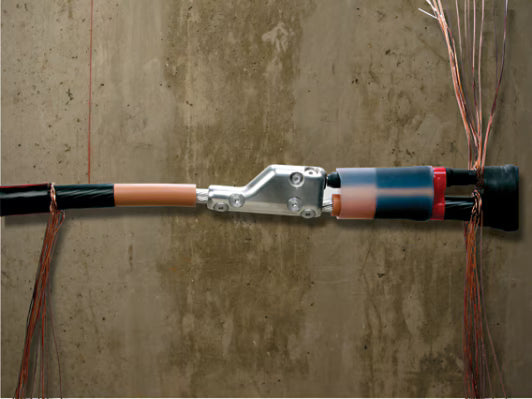 3M™ 92-FS 613-3E QS2000E Übergangsverbindung, Papier/Plastikabel, 12/20 kV, 3x 35 - 150 / 3x 1x 150 mm², Schraubverbinder