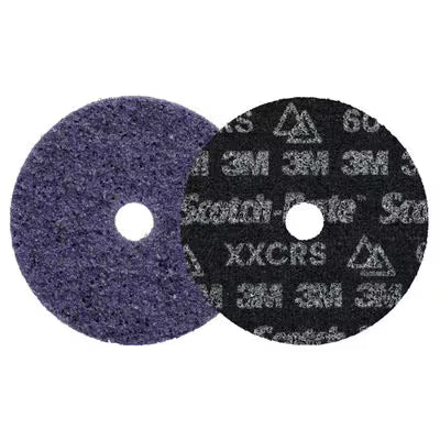 Scotch-Brite™ Präzisions-Oberflächenbearbeitungsscheibe für starke Beanspruchung, HD-DH, X-Extra Grob 60+, 102 mm x 16 mm, 100 Stk./Karton