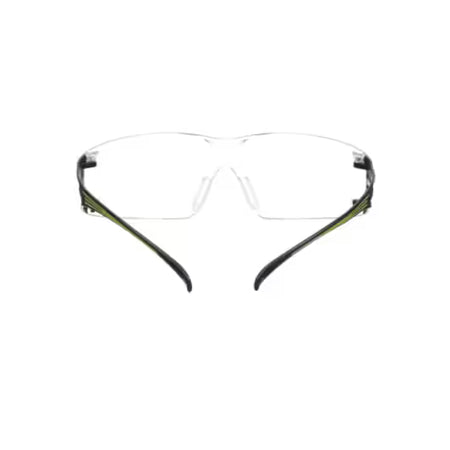 3M™ SecureFit™ 400 Schutzbrille mit Lesehilfe, Schwarz/Grün, kratzfest/antibeschlag, klare +2.5 Gläser, SF425AS/AF-EU, 20/Karton