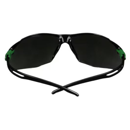 3M™ SecureFit™ 500 Schutzbrille, grün/schwarzer Rahmen, kratzfest+ (K), IR 5.0 Grauglas, SF550ASP-GRN-EU, 20 Stück/Karton