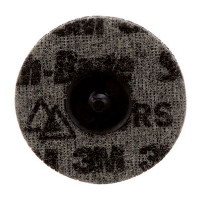 Scotch-Brite™ Roloc™ Oberflächenbearbeitungsscheibe, PN-DR, sehr grob, TR, 76.2 mm, 25 Stück/Innenpackung, 100 Stück/Karton, Spenderpackung