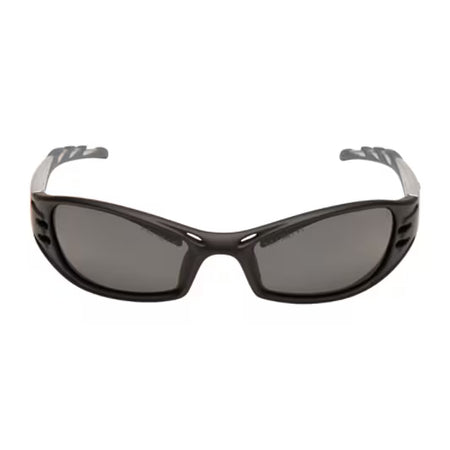 3M™ Fuel™ Schutzbrille, silber/schwarzer Rahmen, kratzfest, grau polarisierte Gläser, 71502-00005
