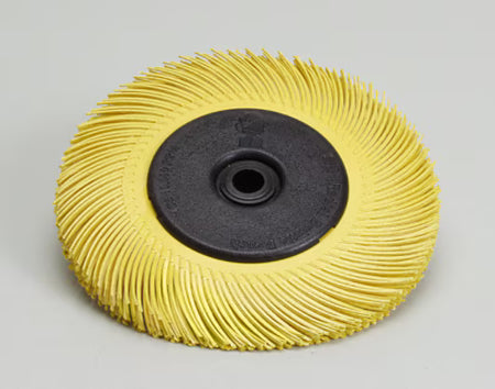Scotch-Brite™ Radialborste BB-ZB mit Adapter, Typ A, 152 mm x 12,7 mm x 25,4 mm, P50