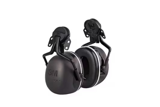 3M™ PELTOR™ Gehörschutzkapseln, schwarz, Helmbefestigung, X5P5E