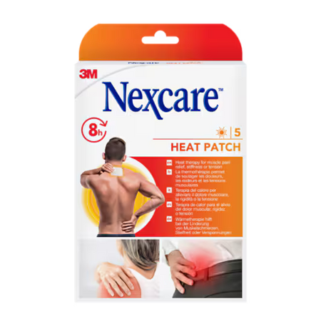 Nexcare™ Wärmepflaster N2005P, 9,5 cm x 13 cm, 5 Stück/Packung