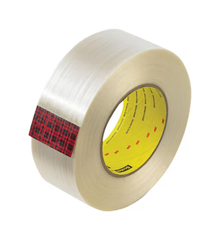 Scotch® Faserverstärktes Klebeband 890MSR, transparent, 25 mm x 50 m, 0.17 mm