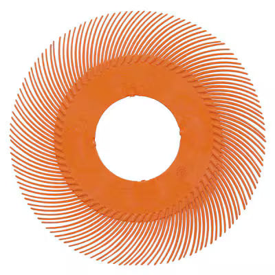 Scotch-Brite™ Radialborste für Präzisionsfinish, PN-RB, 80+, 152,4 mm (6 Zoll), Typ C, ohne Adapter