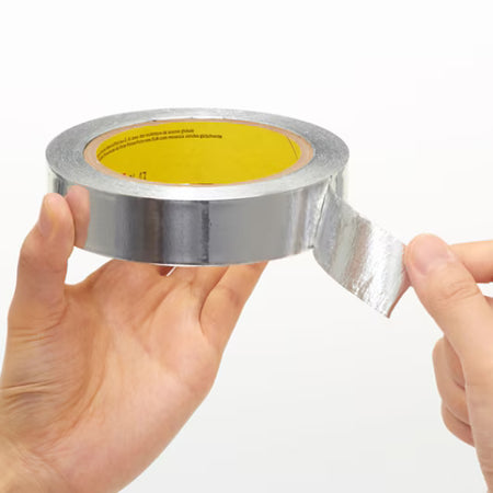3M™ Aluminiumband 431, Silber, 50 mm x 55 m, 0,09 mm