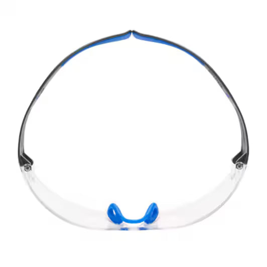 3M™ SecureFit™ 400 Schutzbrille, blau/grau Rahmen, Scotchgard™ Anti-Beschlag- und Kratzschutzbeschichtung (K&N), klare Scheiben, SF401SGAF-BLU-EU