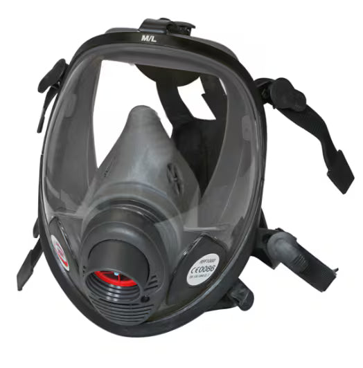 3M™ Wiederverwendbare FF-601F, frontmontierte Vollmaske, klein, 4 Stück/Karton