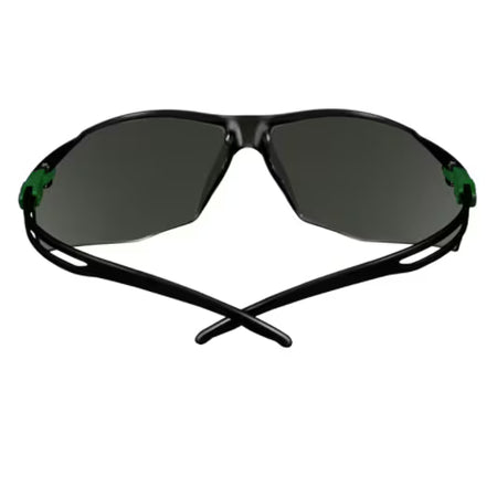 3M™ SecureFit™ 500 Schutzbrille, grün/schwarzer Rahmen, kratzfest+ (K), IR 3.0 graue Scheiben, SF530ASP-GRN-EU, 20 Stück/Karton