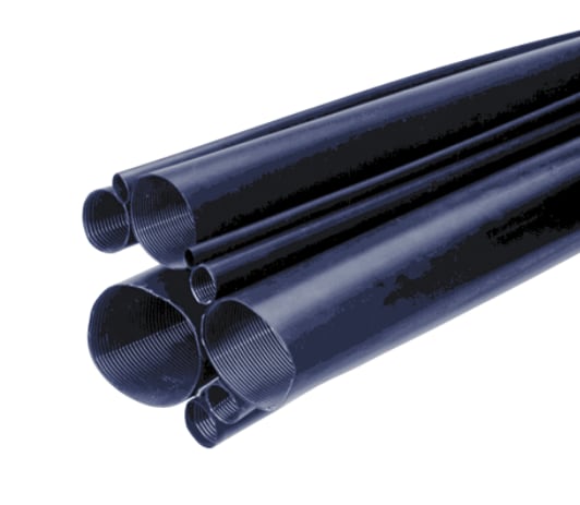 3M™ MDT-A Warmschrumpfschlauch, halbstarr mit Kleber, Schwarz, 19/6 mm, 1 m