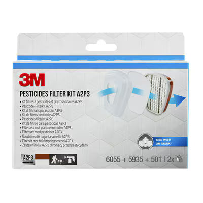 3M™ Filterset für Pestizide, 6003PRO1, A2P3, 1 Set