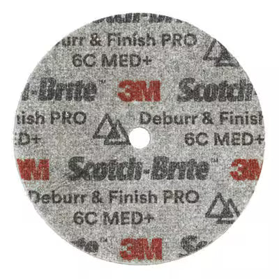 Scotch-Brite™ Deburr and Finish Pro Unitized Schleifrad DP-UW, 152 mm x 12,7 mm x 25,4 mm, 6C MED+