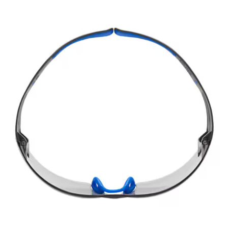 3M™ SecureFit™ 400 Schutzbrille, blau/grauer Rahmen, Scotchgard™ Anti-Beschlag und kratzbeständige Beschichtung (K&N), graue Scheiben für den Innen- und Außenbereich, SF407SGAF-BLU-EU