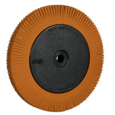 Scotch-Brite™ Radialborste, PN-RB, 80+, 203,2 mm x 25,4 mm x 31,75 mm (8 Zoll x 1 Zoll x 1-1/4 Zoll), Typ S, mit Flansch