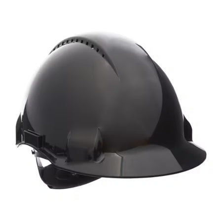 3M™ Schutzhelm, Uvicator, Ratschenverschluss, belüftet, Kunststoff-Schweißband, schwarz, G3000NUV-SV