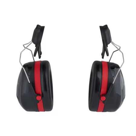3M™ PELTOR™ Optime™ III Kapselgehörschutz, schwarz/rot, Helmbefestigung, H540P3E-413-SV