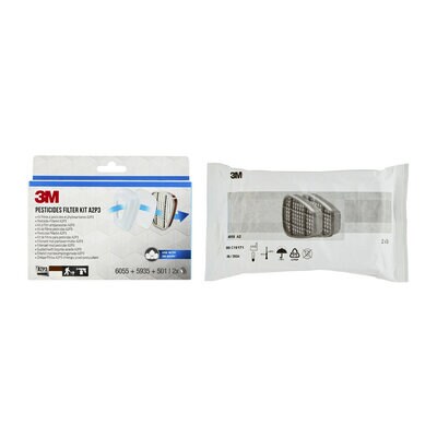 3M™ Filterset für Pestizide, 6003PRO1, A2P3, 1 Set