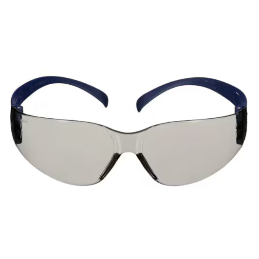 3M™ SecureFit™ 100 Schutzbrille, blaue Fassung, kratzfest/antibeschlag, hellgraue Innen-/Außenlinse, SF107AF-BLU-EU, 20/Karton