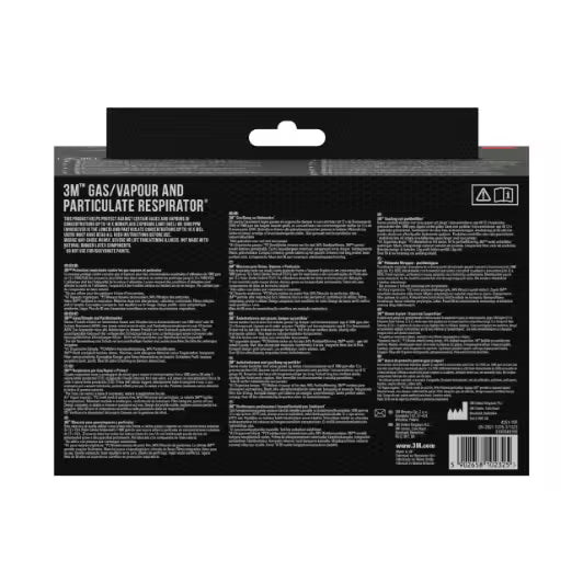 3M™ Wartungsfreie Halbmaske, 4255+, FFA2P3R D Filter, 1/Pack